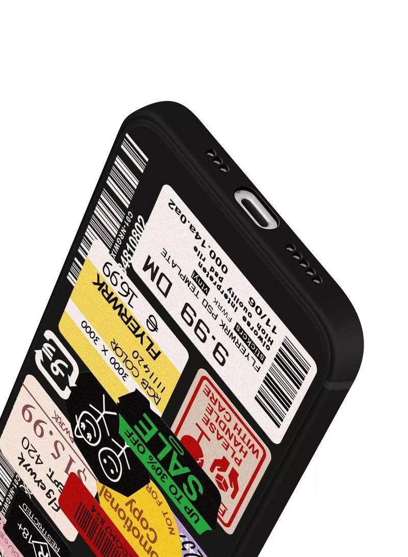 Tag Pattern Phone Case  - Image 5