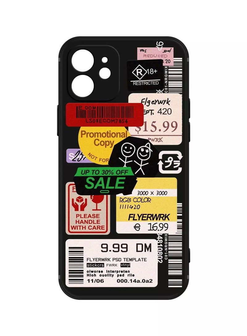 Tag Pattern Phone Case  - Image 2