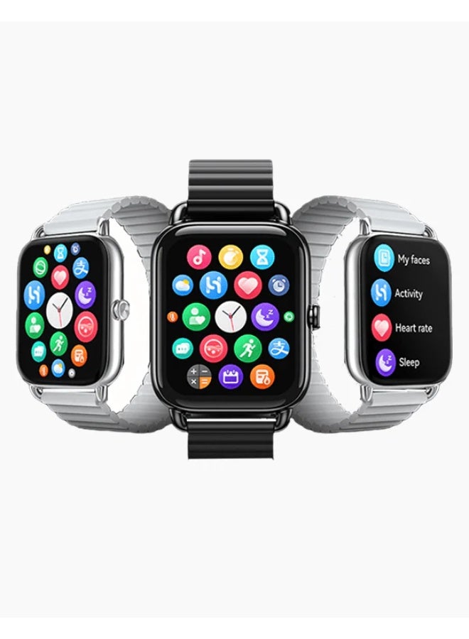 ساعة ذكية Rs4 Plus شاشة Retina AMOLED مقاس 1.78 بوصة + 100 وجه للساعة - Image 5