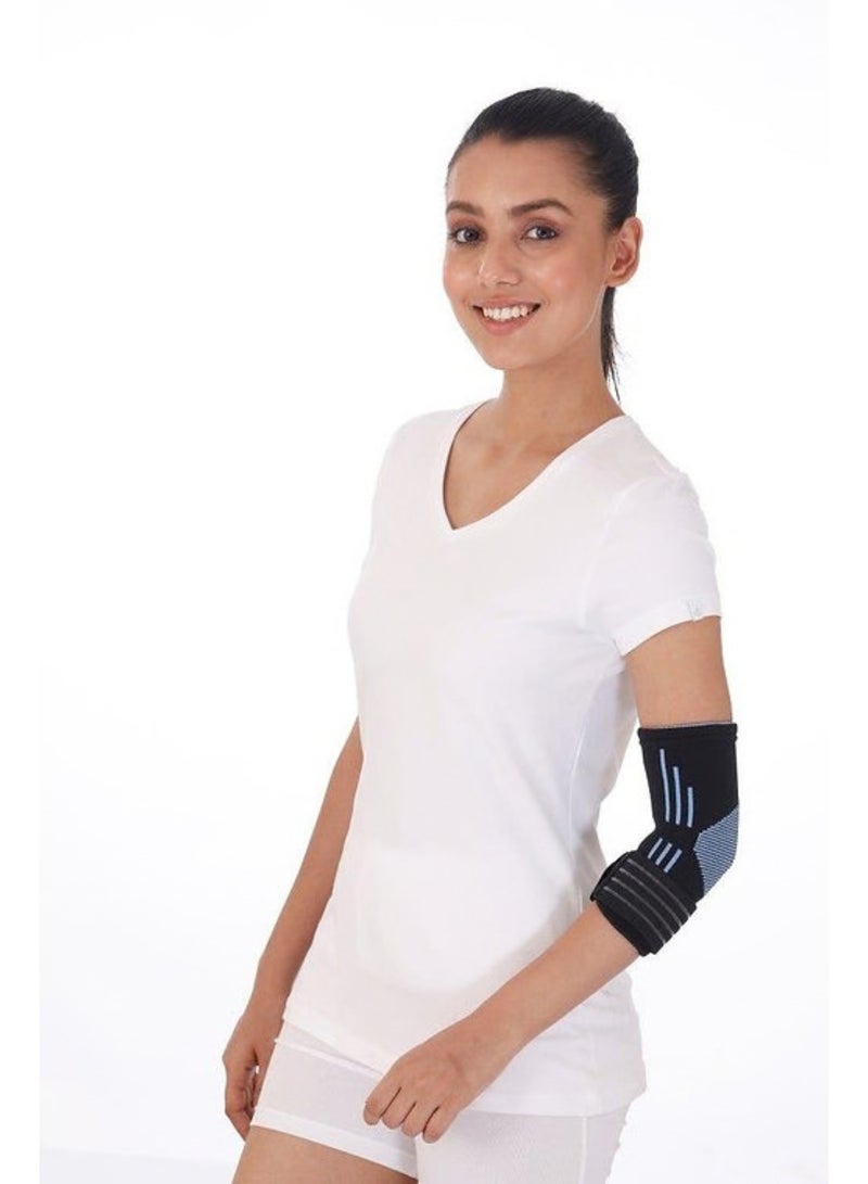 NEOLIFE Elbow Support Stripes & Checks - Small - Image 2