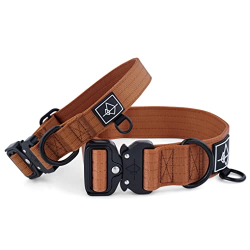 Roam Made to ROAM Premium Dog Collar - Adjustable Heavy Duty Nylon Collar with Quick-Release Metal Buckle (Nevada Evening, Classic Size 4) - Image 2