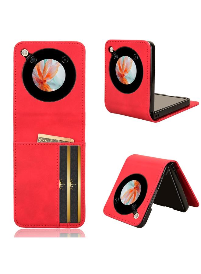 Case For ZTE nubia Flip / Libero Flip Skin Feel Card Slot Leather Phone Case