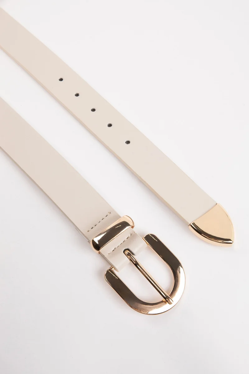 Defacto  Woman Faux Leather Denim Belt for Women | Best Price UAE