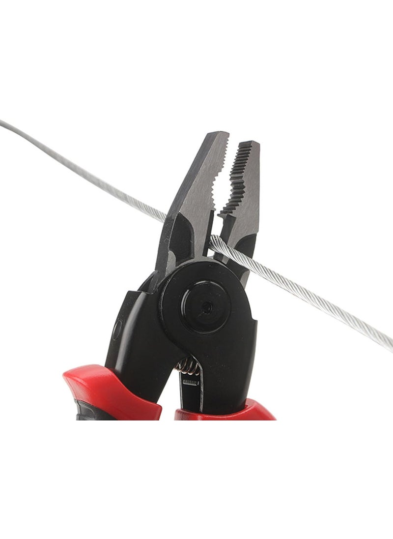 Jadeshay Jadeshay 5 in 1 Pliers Set Multifunctional Interchangeable Heads for Cutting Stripping Crimping Ergonomic 8 Inch Handle  - Image 2