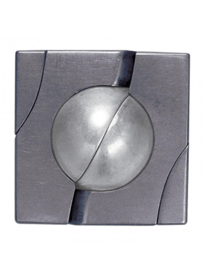 BePuzzled |Marble Hanayama Metal Brainteaser Puzzle Mensa Rated Level 4, for Ages 12 and Up - Image 3