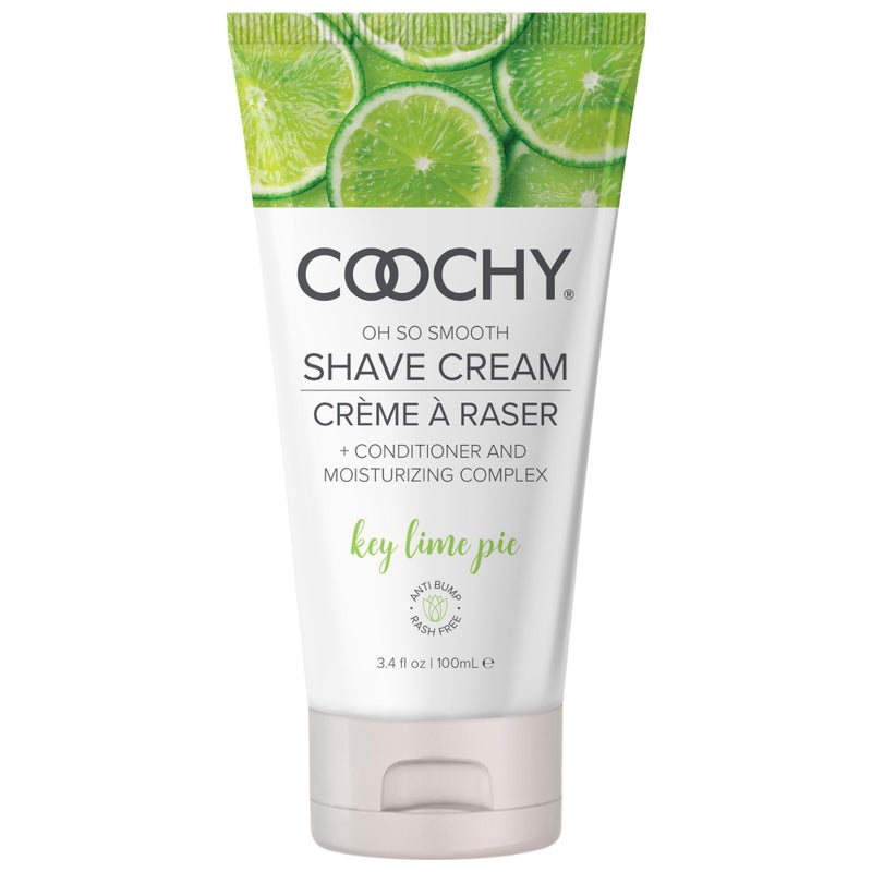 Coochy Shave Cream Moisturizing Shave Lotion Gentle Intimate Shaving Cream For Bikini Area Underarms Legs More RashFree Hydrating Formula Key Lime Pie 34 oz - Image 3
