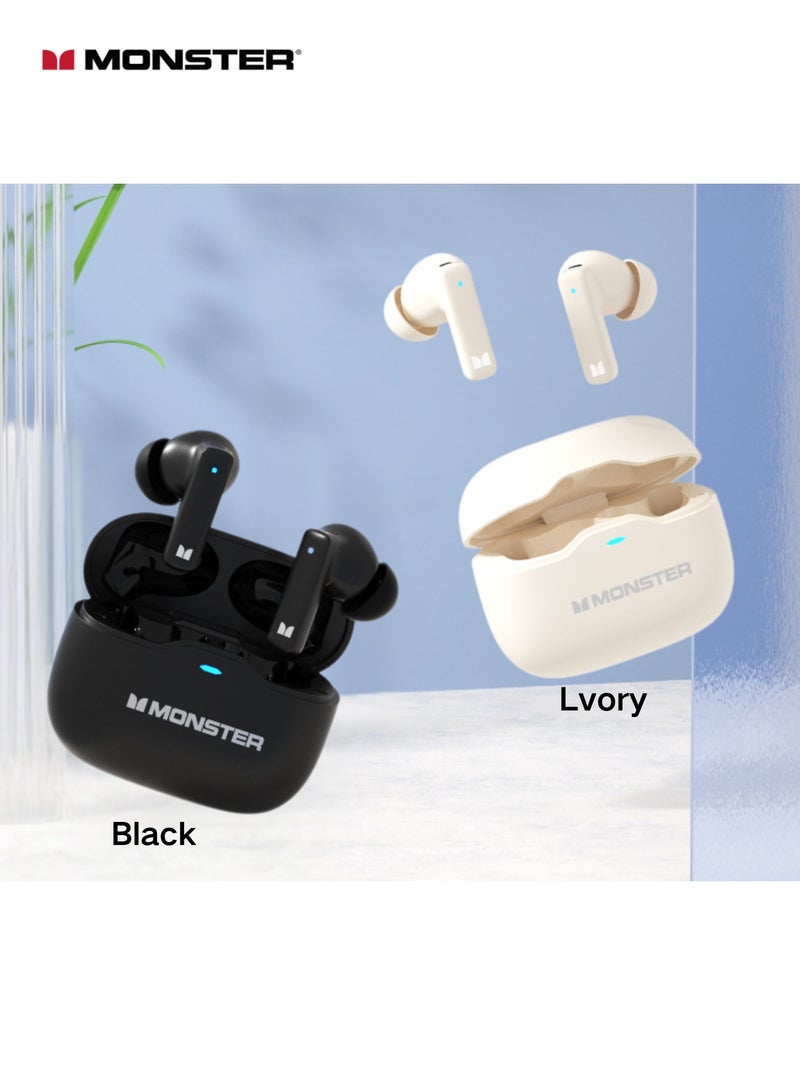 Monster Aura Fit GT17 TWS Earphones - Superior ANC for Unrivaled Quiet and High - Quality Sound - Image 2