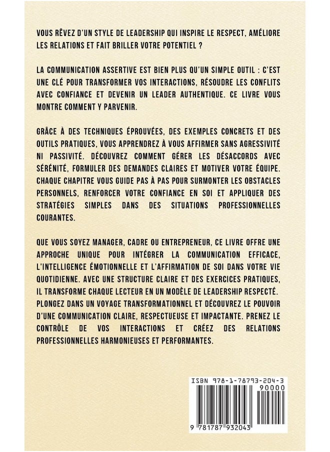 null - La Communication Assertive - Transformez Votre Leadership: Apprenez à Communiquer Avec Impact, à Motiver Votre Équipe et à Devenir un Leader Respecté Grâce à l'Assertivité - Image 1
