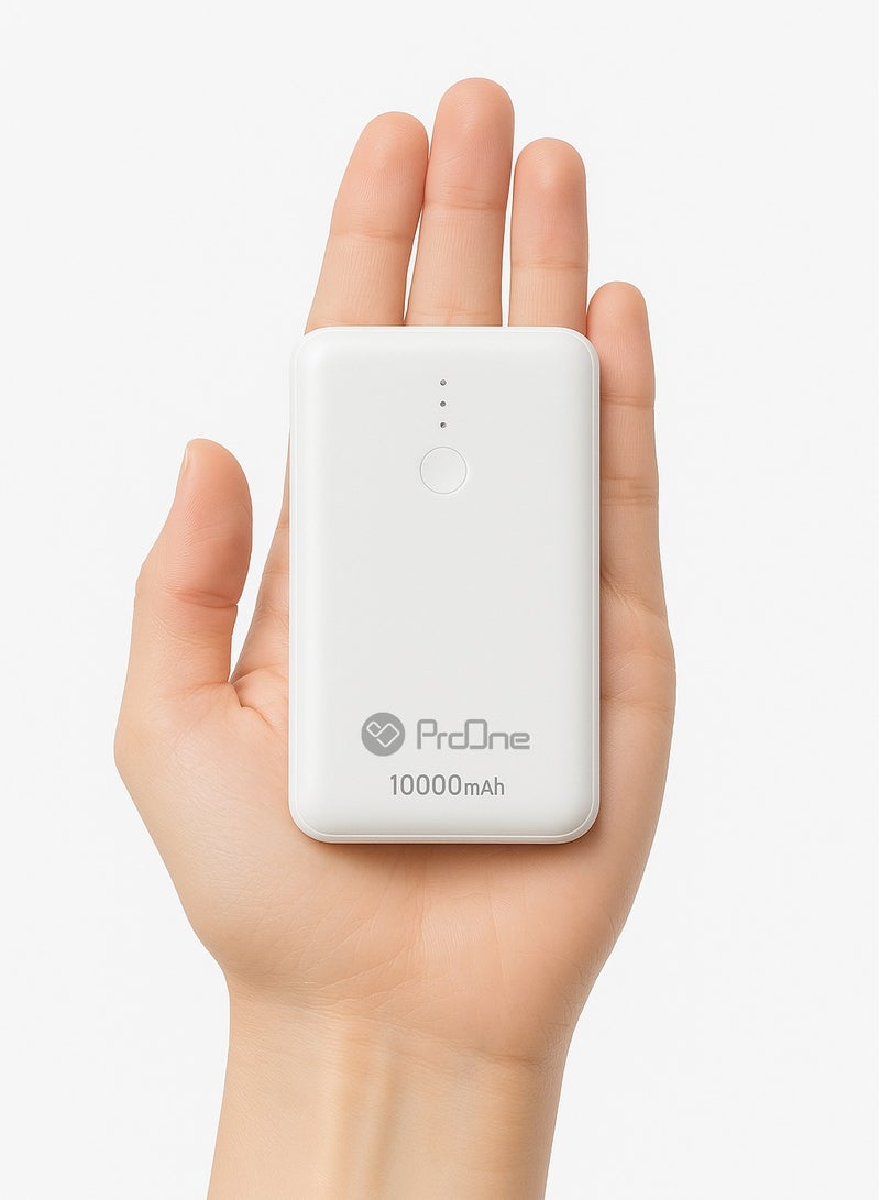 ProOne Small Lightweight 22.5W Fast Charging mini 10000mAh ProOne PPB5117 Portable Power Bank With QC3.0 & PD Charging, Compatible with iPhone, Samsung, Huawei, Xiomi, etc.  - Image 1
