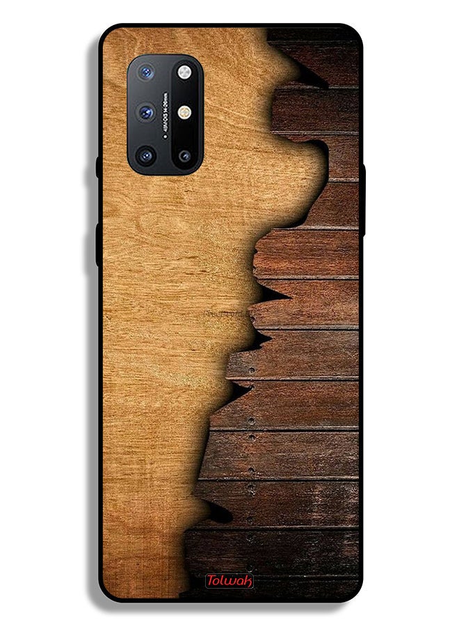 Tolwak OnePlus 8T Plus 5G Protective Case Cover Vintage Wood Pattern - Image 2