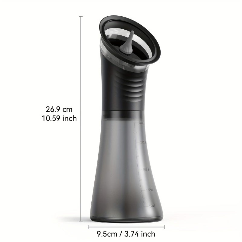 Black Ear Cleaner Set with 3 Speed USB Recharge 2000mAh 11 Nozzles IPX7 - Image 4