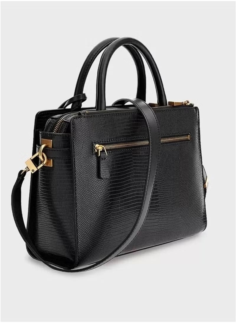 GUESS Ginevra Bluch Logo Handbag  - Image 2