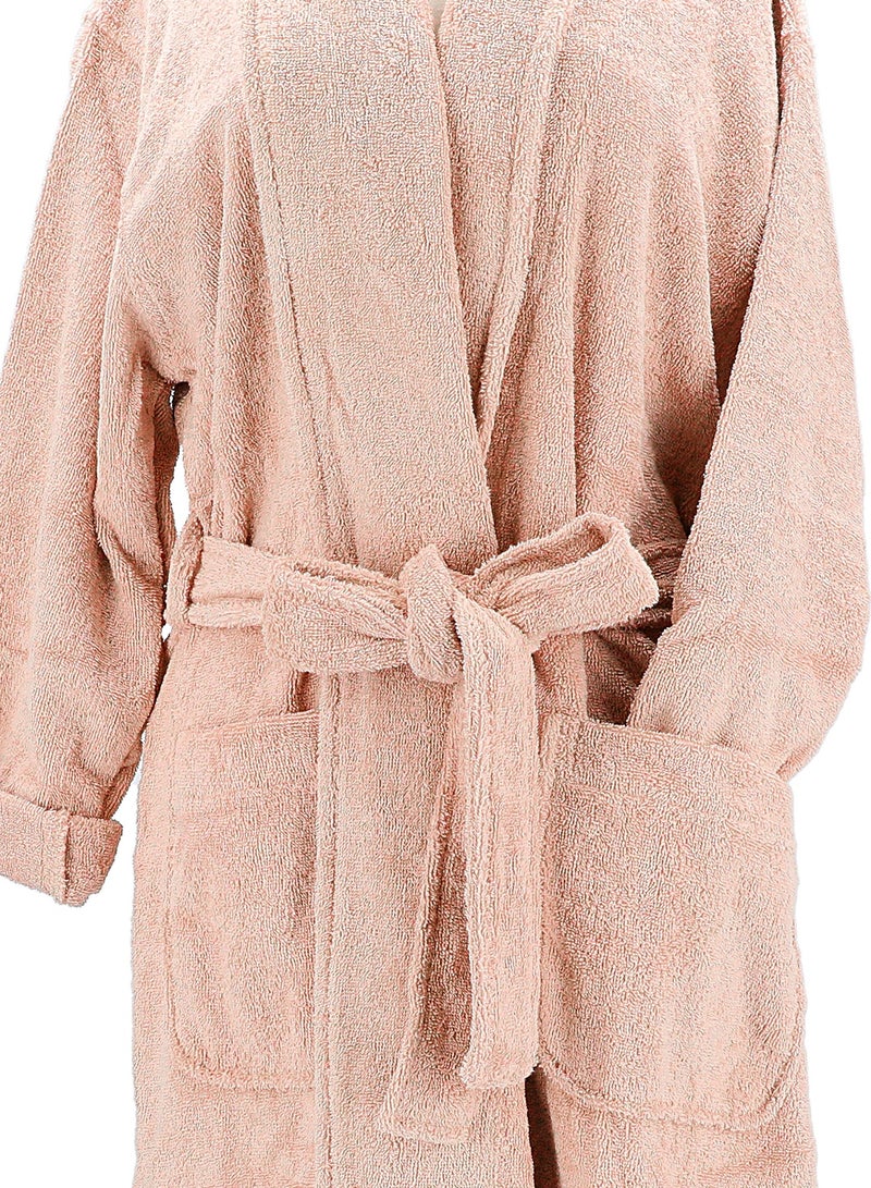 Boutique Blanche Ultra Soft Bathrobes Blush XL - Image 2