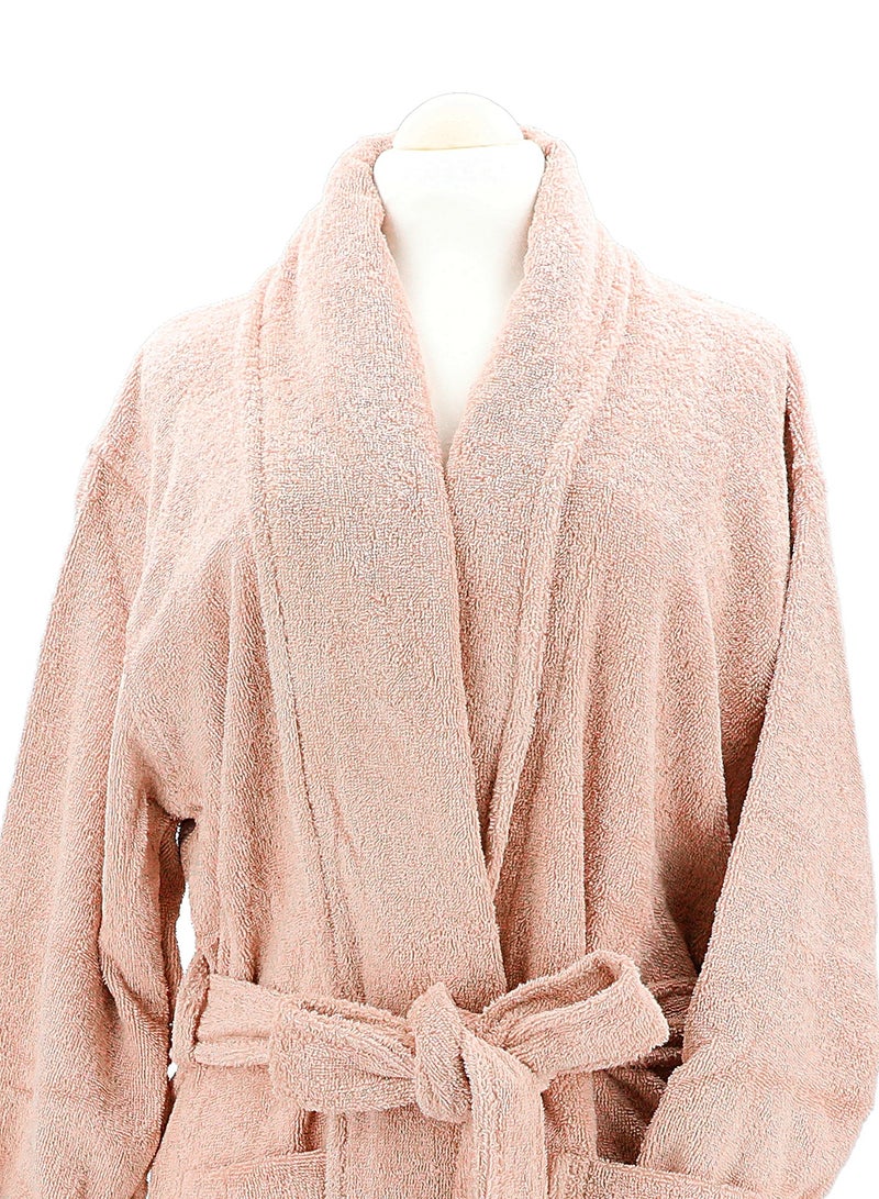 Boutique Blanche Ultra Soft Bathrobes Blush XL - Image 3