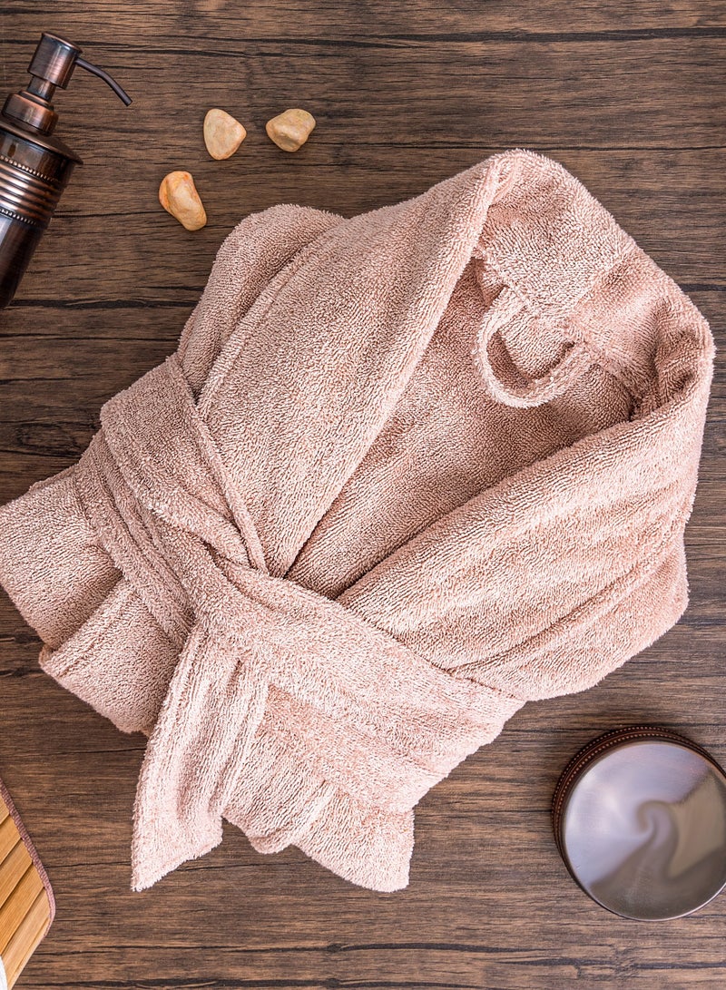 Boutique Blanche Ultra Soft Bathrobes Blush XL - Image 4