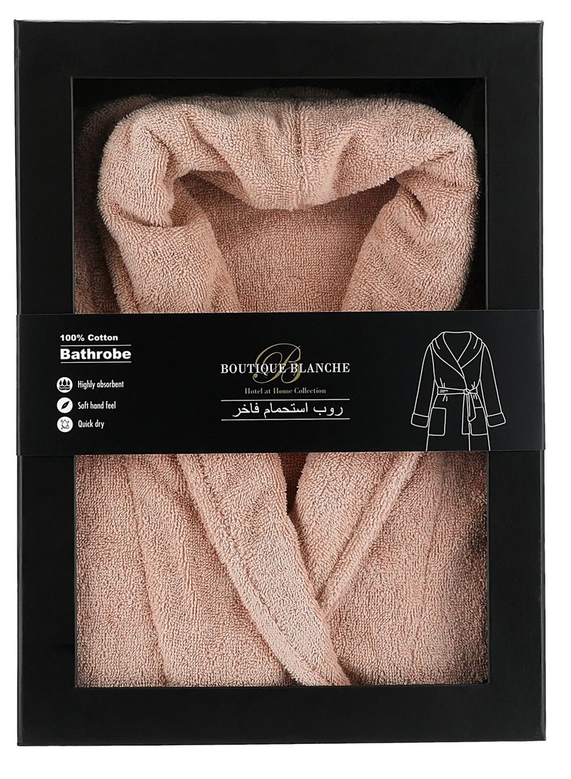 Boutique Blanche Ultra Soft Bathrobes Blush XL - Image 5