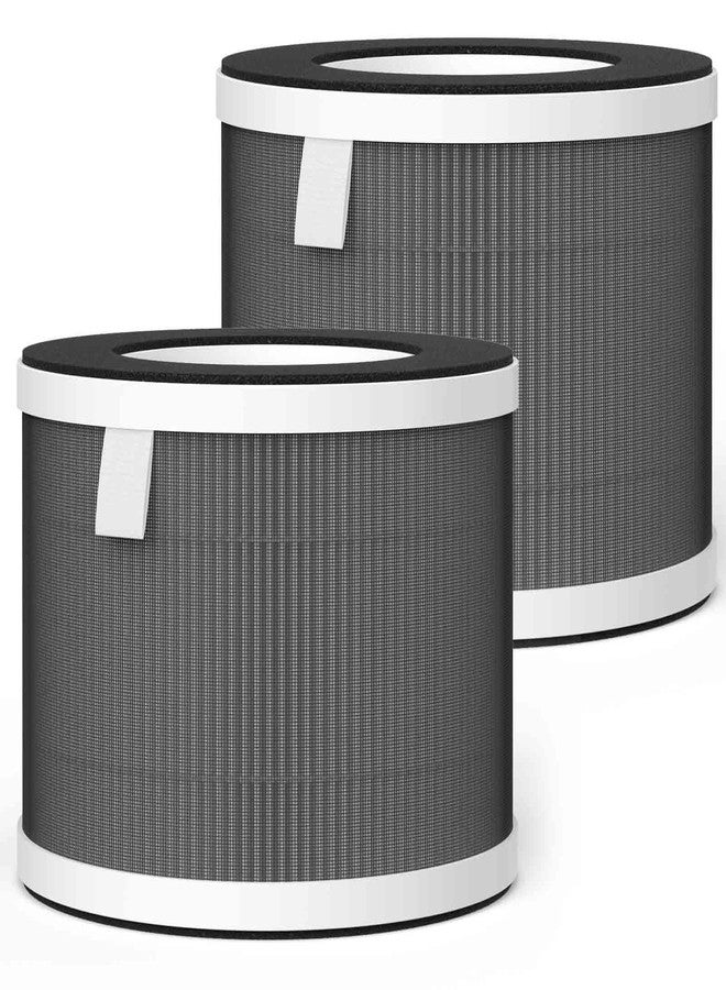XBWW KJ80 Replacement Filters for Happi KJ80 My Happi Purifier, 3-in-1 filter of Activated carbon and fine mesh nylon filter, 2 Packs - Image 1