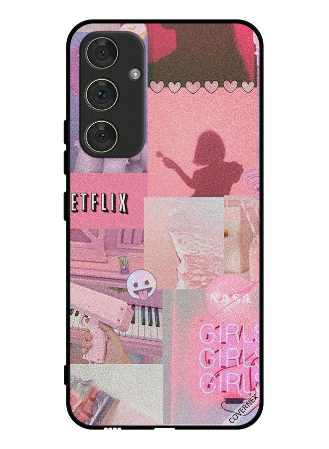 Covernex Protective Case Cover For Samsung Galaxy A34 Girls Art Clip  - Image 1
