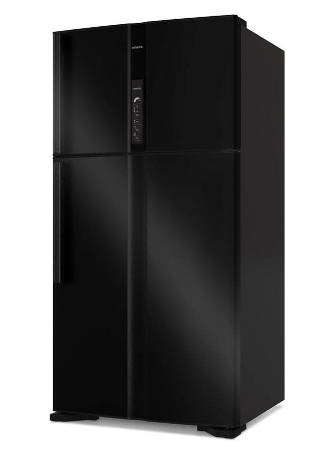 Hitachi Mega Size Refrigerator 990L Gross and 700L Net, Double Door, Top Mount, Inverter x Dual Fan Cooling, Triple Power Filter, Selectable Mode Compartment, LED Control, Midnight Black - RV990PUK1K1U 990 L RV990PUK1K1U ‎Midnight Shine Black - Image 3