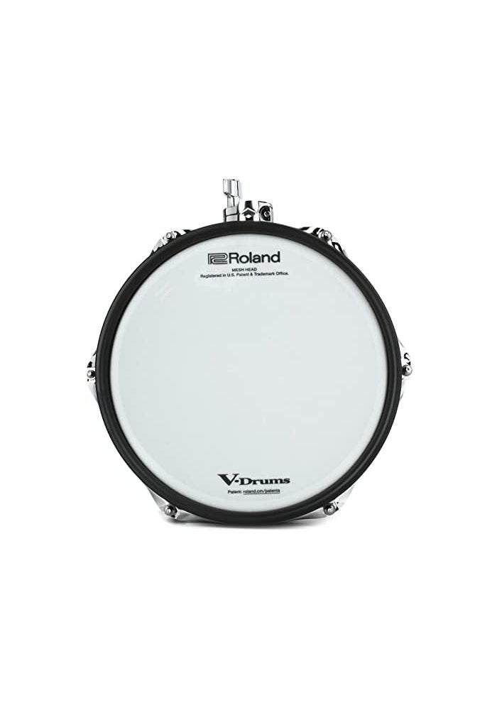 Roland Electronic Drum Pad PDA100L-BK - 10" Dual-Zone Tom Pad with Wood Shell - Image 4