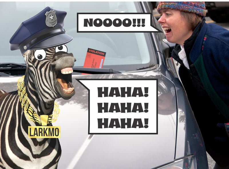 Larkmo Fake Parking Tickets Prank - Qty 25, Joke Violation Parking, Funny Gag Pretend Police Traffic and Safety Car Citations, Kid Friendly - Image 5