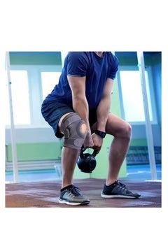 Relax Smart Knee Brace with Side Stabilizers, Relieve Meniscal Tear Knee Pain Arthritis, Breathable Adjustable Knee Support for Men and Women with Sports Injuries  - Image 5