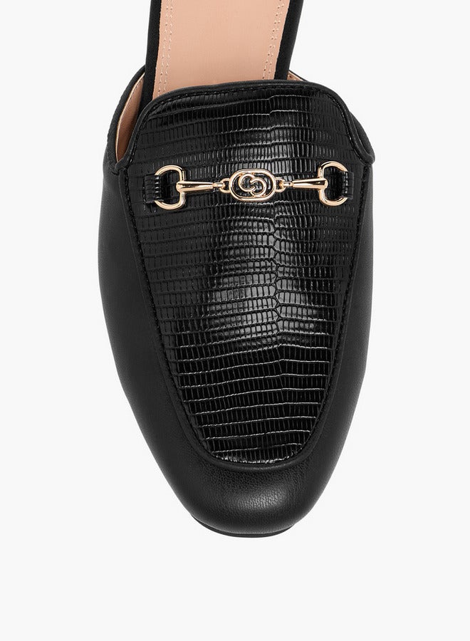 Celeste Women's Metal Accent Slip-On Mules  - Image 4