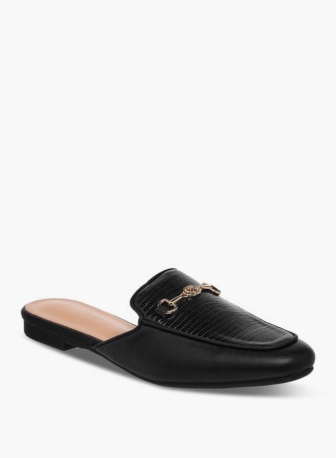 Celeste Women's Metal Accent Slip-On Mules - Image 1