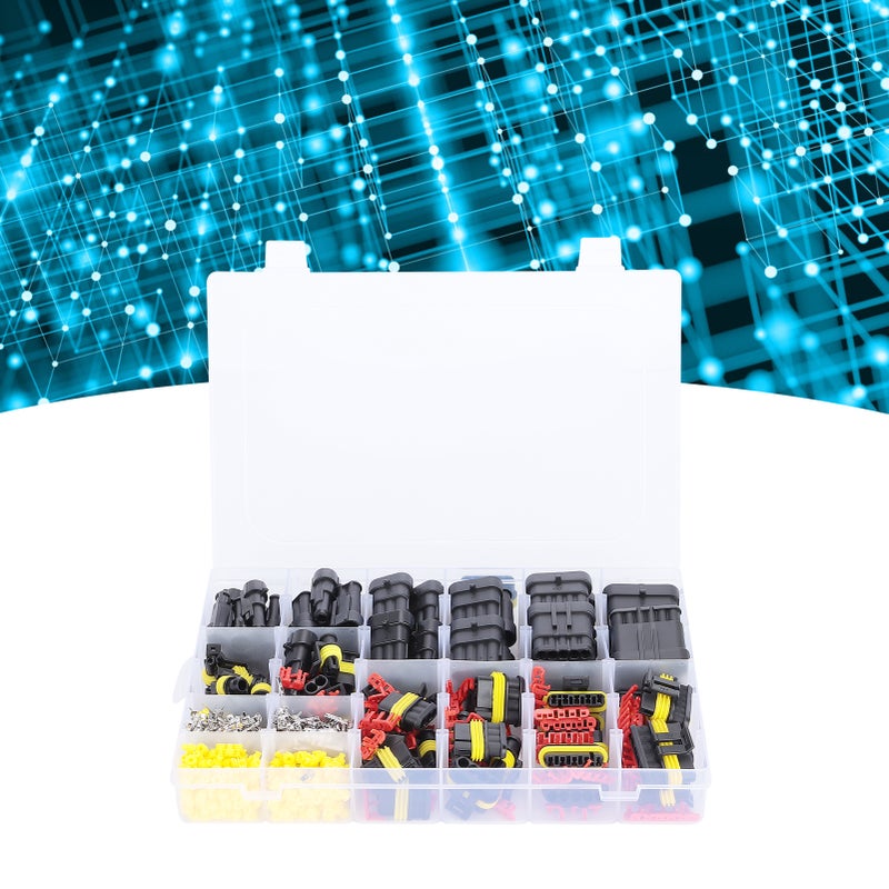 708Pcs Waterproof Car Wire Connector Copper Plug 1/2/3/4/5/6 Hole for Lighting Electronics - Image 3