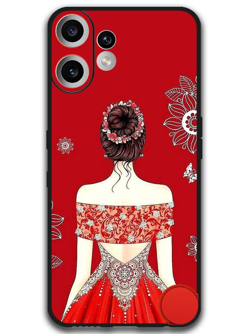 Theodor حافظة متوافقة مع هاتف Nothing CMF Phone 2 Pro 6.77 بوصة حماية مضادة للصدمات غلاف لطيف للسيدات - Image 1