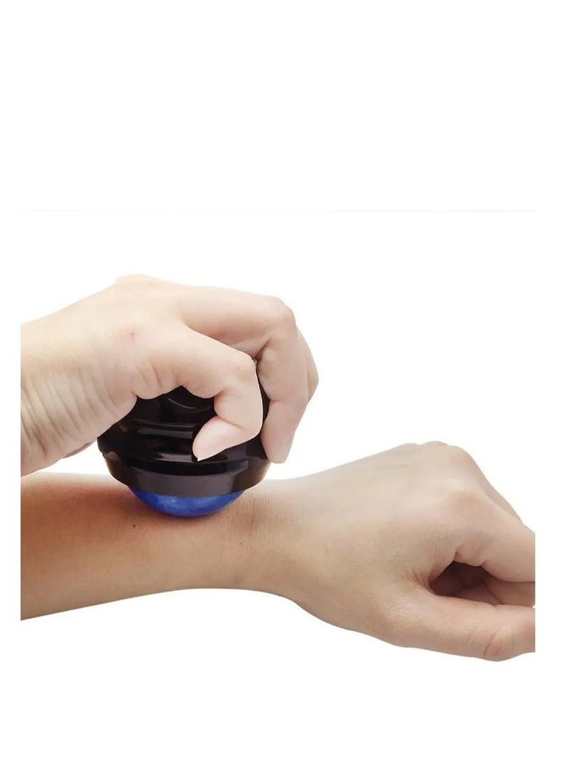 Generic 2-Pack Manual Massage Balls  Roller Back Massager Great for Relax and Therapy  Deep Tissue Tool to Relief Full Body  Sore Muscle  Neck  Shoulders Feet  Joint Pain Stiffness(Blue)  - Image 3