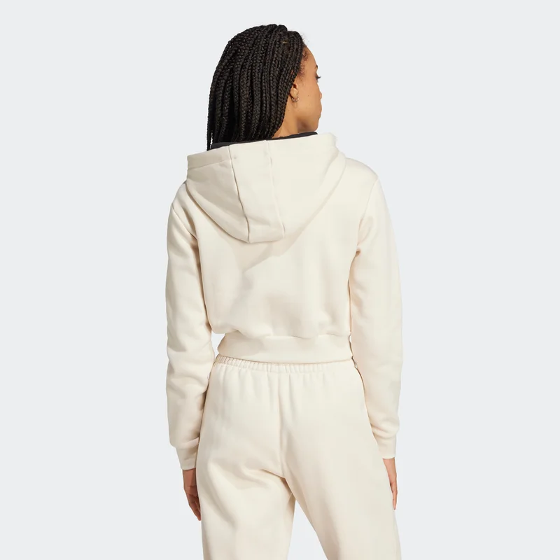 Adidas ADIDAS ORIGINALS 70s SHORT FULLZIP FLEECE HOODIE