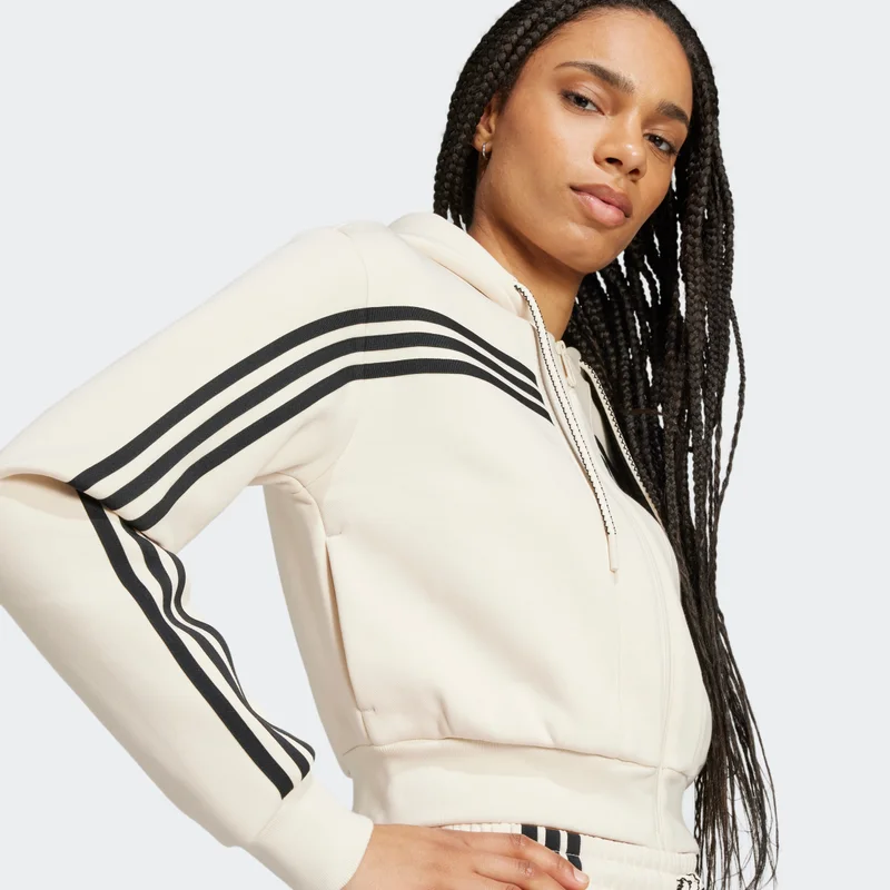 Adidas ADIDAS ORIGINALS 70s SHORT FULLZIP FLEECE HOODIE