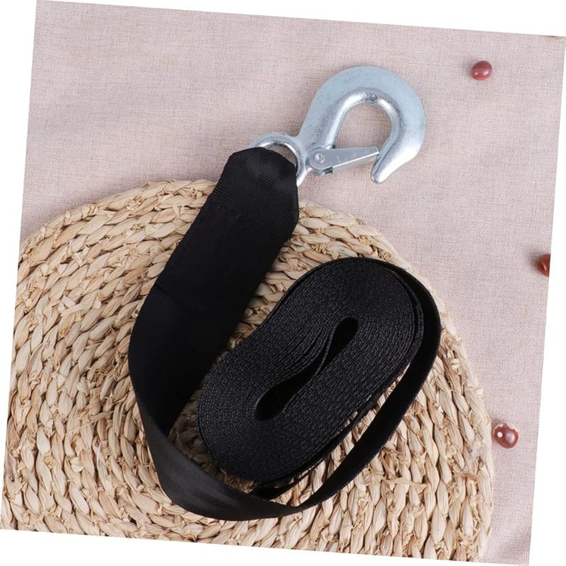 Heavy Duty Nylon Tow Strap with Snap Hooks 2 Inch x 20 Feet - Image 5