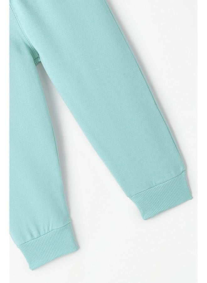 June Baby Basic Cotton Sweatpant Mint - Image 3