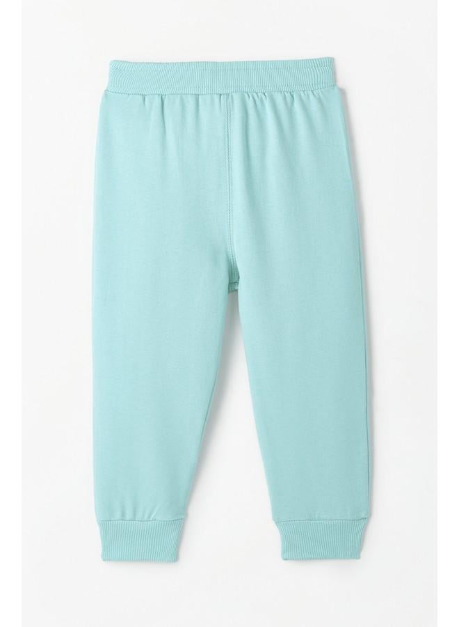 June Baby Basic Cotton Sweatpant Mint - Image 2