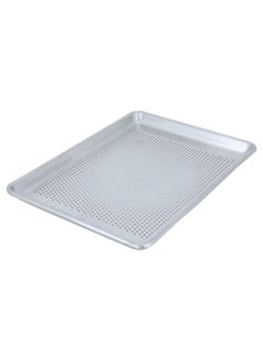 Aluminum Perforated Baking Tray Rectangle 2.5 X 32.8 X 45.5 Cm Silver - pzsku/Z1B2CA82E2707964F1776Z/45/_/1737886575/fb64db41-c4ea-4f52-9398-26bd804915b4