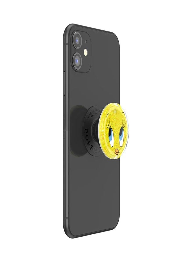 PopSockets Phone Grip with Expanding Kickstand, Adhesive Grip - Tidepool Tweety - Image 2