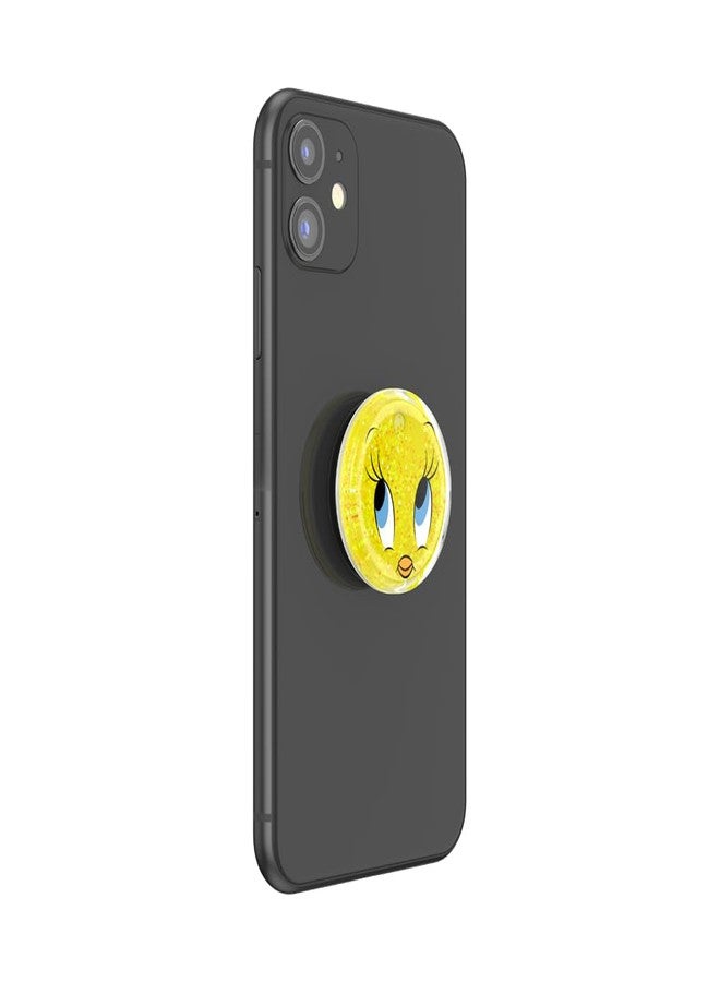 PopSockets Phone Grip with Expanding Kickstand, Adhesive Grip - Tidepool Tweety - Image 3