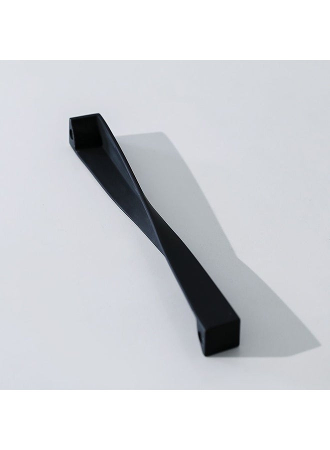 milano Milano Ella Cabinet Zinc Handle – Premium Pull Handle for Kitchen Cabinets, Drawers, Cupboards, Wardrobes – Sleek Modern Design Furniture Handle Earl Black 202X20X20Mm  - Image 2
