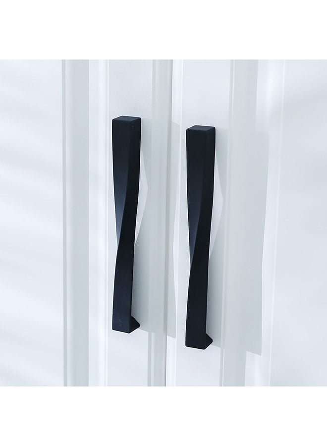 milano Milano Ella Cabinet Zinc Handle – Premium Pull Handle for Kitchen Cabinets, Drawers, Cupboards, Wardrobes – Sleek Modern Design Furniture Handle Earl Black 202X20X20Mm  - Image 3