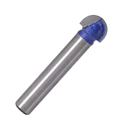 Wolfride 4pcs Core Box Router Bit 1/4 Inch Shank Round Nose Cove Box Router Bits - Image 4