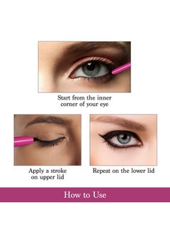 Lotus Makeup Color Kick Kajal Matte Finish Black 0.28G  - Image 5
