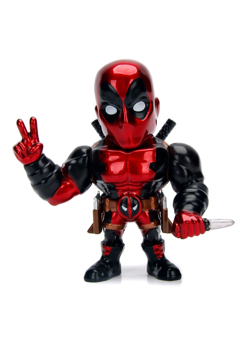 MARVEL - Jada - Marvel 4" Deadpool Figure - Image 1