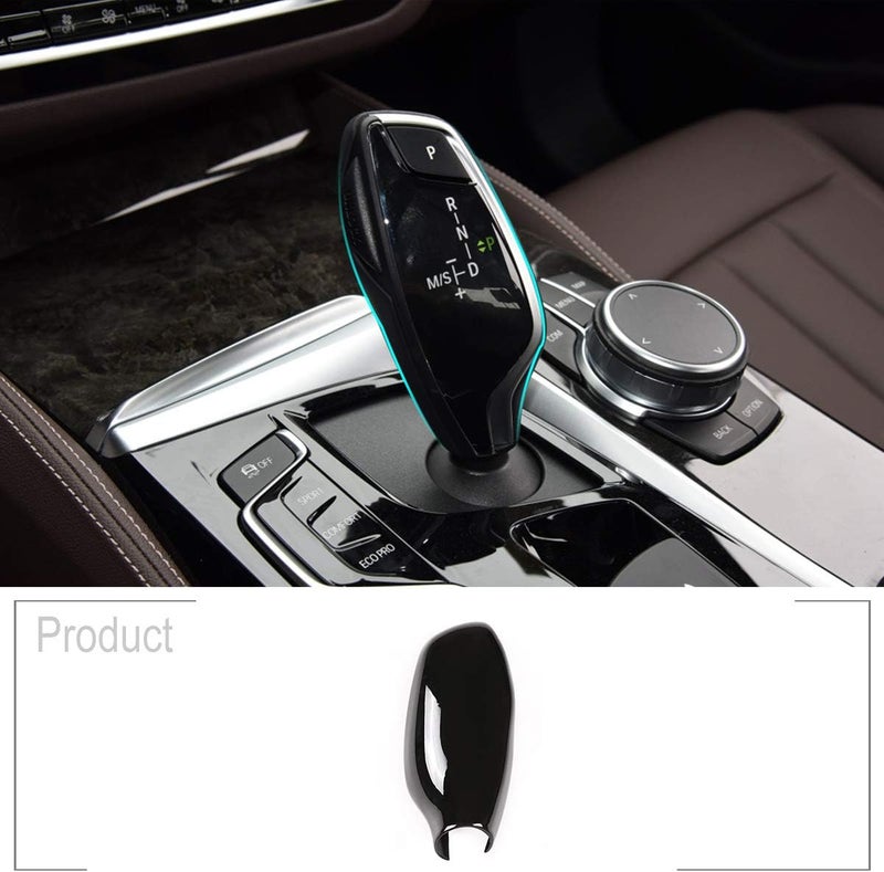 TINKI Glossy Black Gear Shift Knob Cover for BMW - Image 2