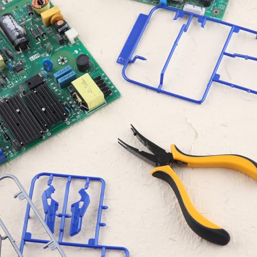 LEONTOOL Micro RC Car Ball Link Pliers 5 Inch Ball Link Clamp Plier Ball Curved Tip Bent Head Airplane Car Repair Tool for RC Vehicles RC Helicopter Airplane Car - Image 3