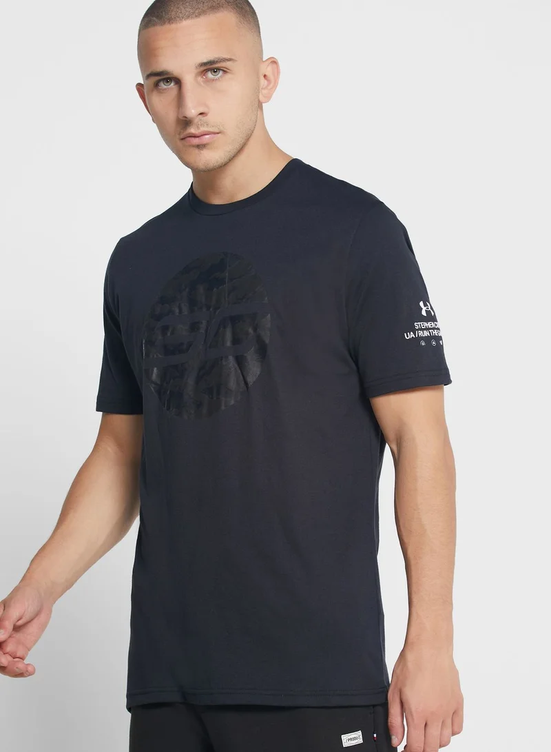 UNDER ARMOUR SC30 Camo T-Shirt
