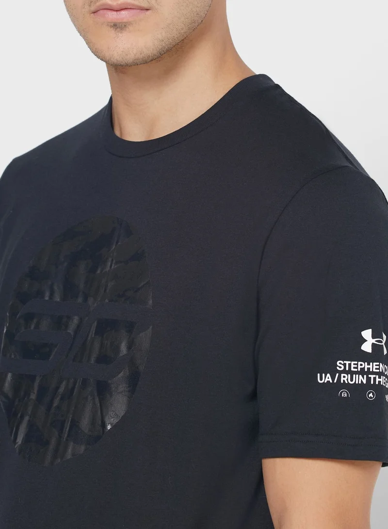 UNDER ARMOUR SC30 Camo T-Shirt