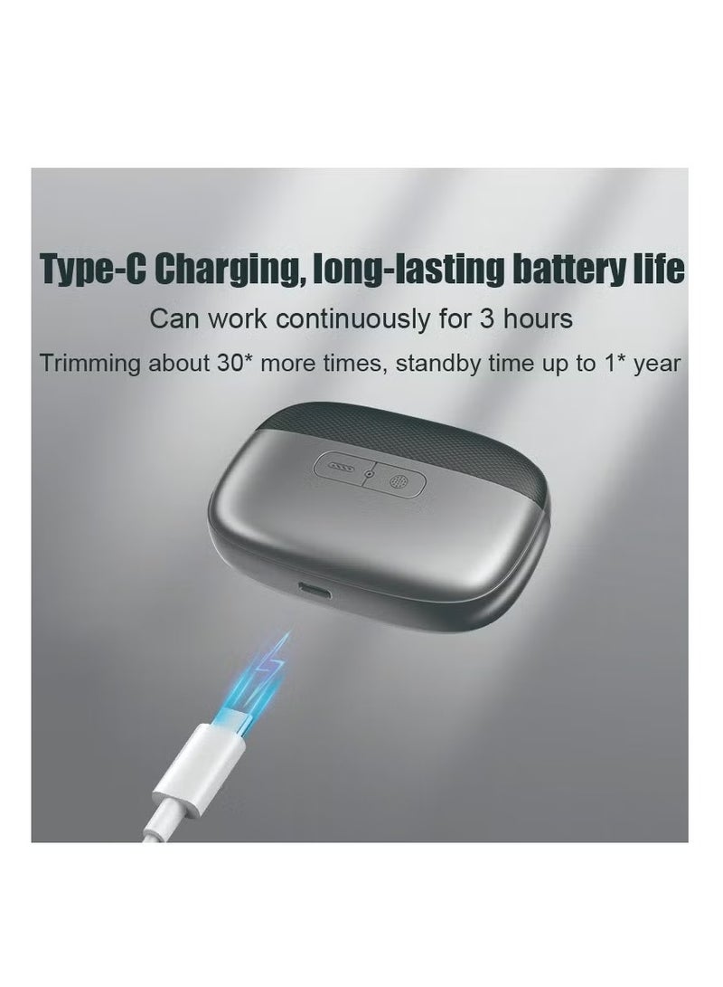 بلو فاير مبرد أظافر ذكي M13 للحيوانات الأليفة والبشر – هادئ قليل الاهتزاز، قابل للشحن 500mAh، شاحن Type-C، تصميم مريح وصغير للسفر، أداة آمنة لتقليم الأظافر للكلاب والقطط والأطفال والبالغين - Image 5