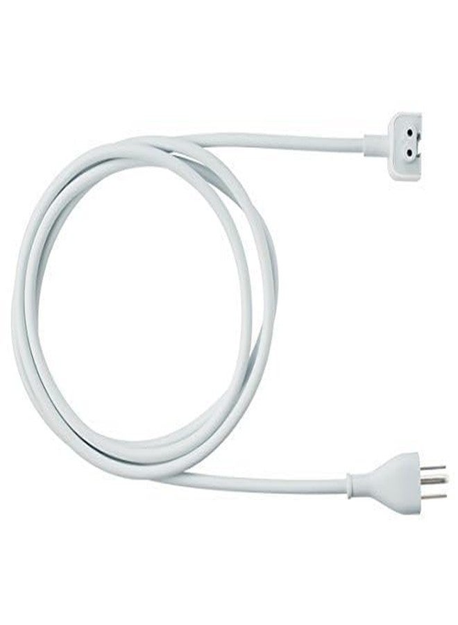 OFHW ETROON White 6ft AC Power Cord Extension for Apple MacBook Power Adapters (45W, 60W, 85W, 61W, 87W) MagSafe/MagSafe 2 Connectors - Image 2